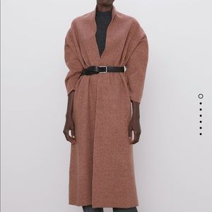 Zara Brown Long Coat
